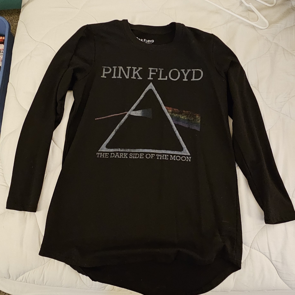 Pink Floyd Black Long Sleeve Tunic